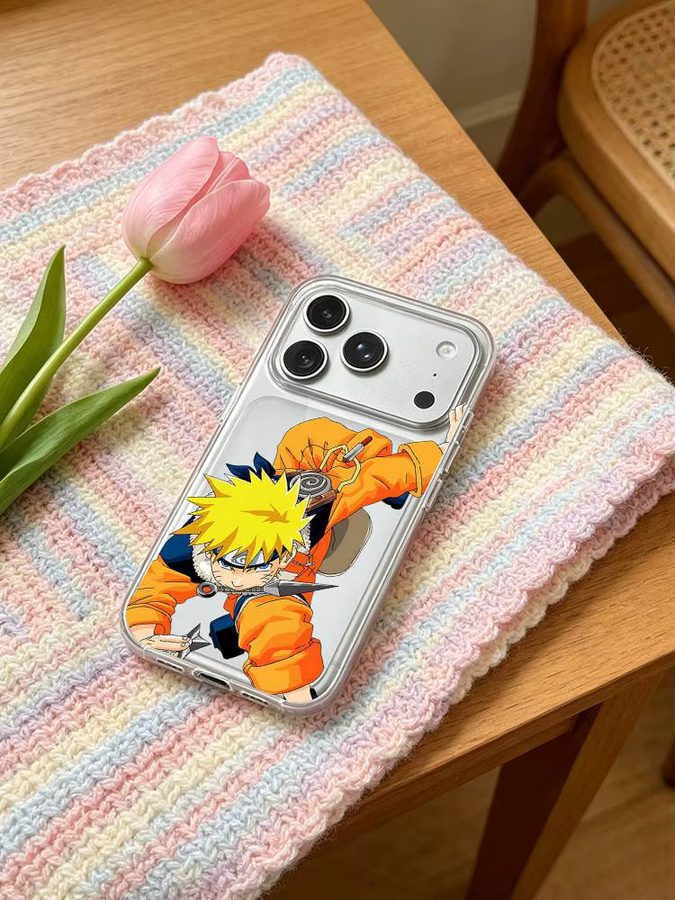 Transparente Naruto Anime Handyhülle für iPhone 17 16 15 14 13 12 11 Pro Max Plus X XR XS Max und Air - Bild 7