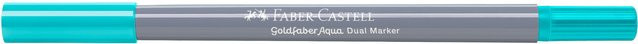 Faber Castell Goldfaber Aqua Dual Marker Kobaltgrün Hell mit Brush-Spitze - Bild 1