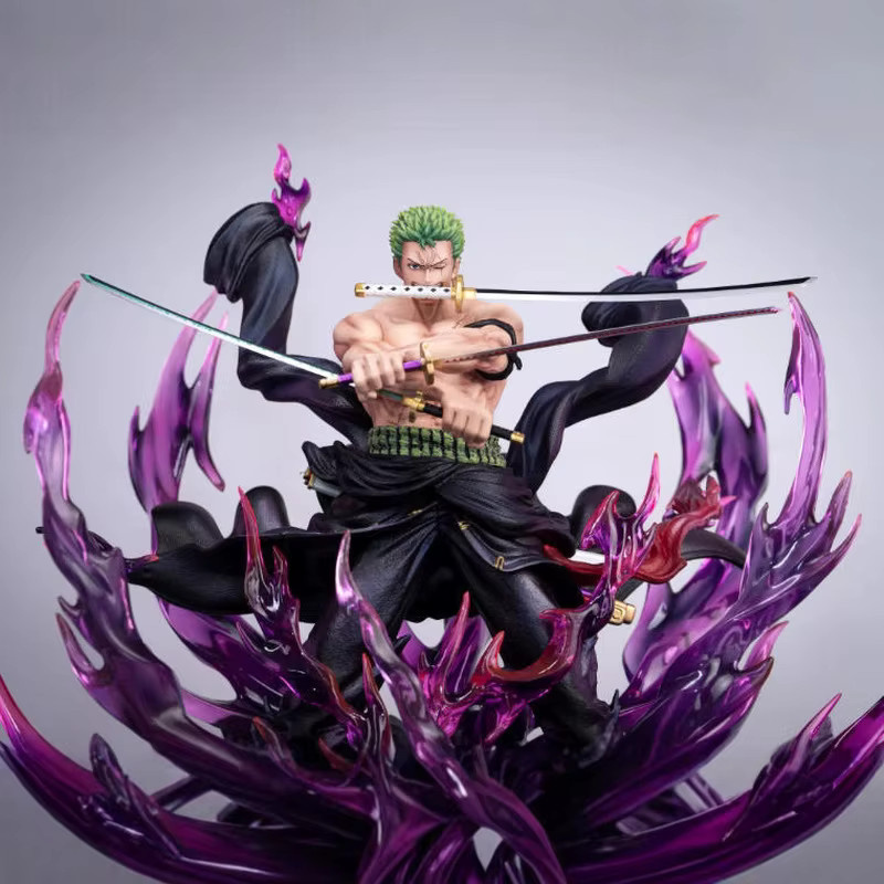 Bandai One Piece Angry Roronoa Zoro, Sammelfigur, 33cm, Kunststoff - Bild 3