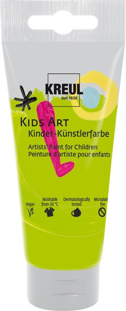 KREUL Kids Art Kinder-Künstlerfarbe Gelbgrün - Bild 1