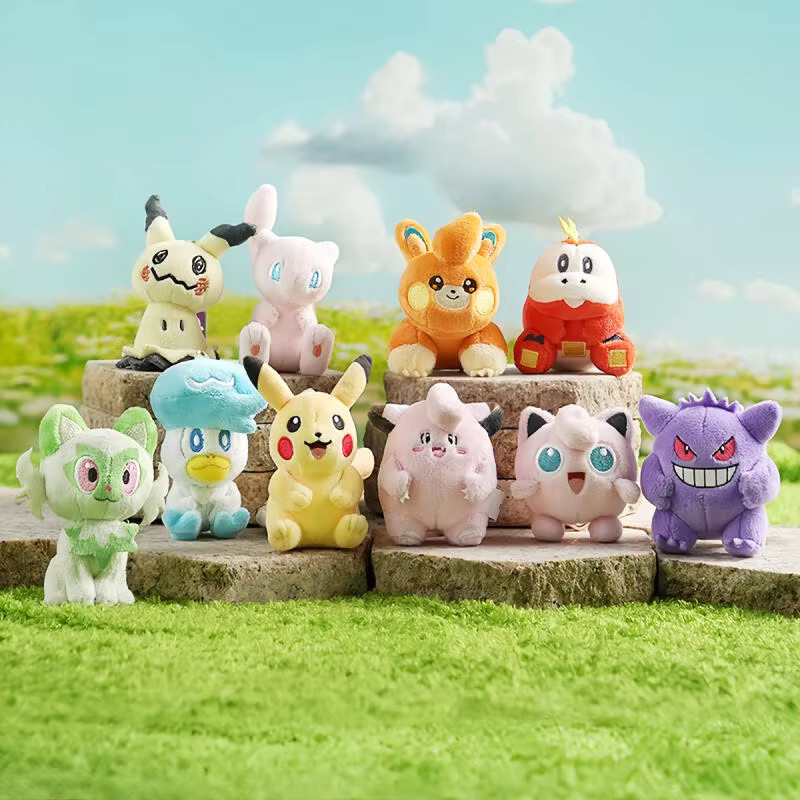 Potdemiel Pokémon Jigglypuff Gengar Mini Plüschtiere Schlüsselanhänger - Bild 2