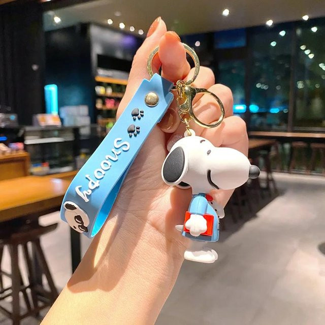Snoopy Schlüsselanhänger, Cartoon Figur, White, Kinder - Bild 1