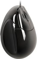 Evoluent Vertical Mouse Standard VMSR Ergonomische USB Maus in Schwarz und Grau - Bild 2