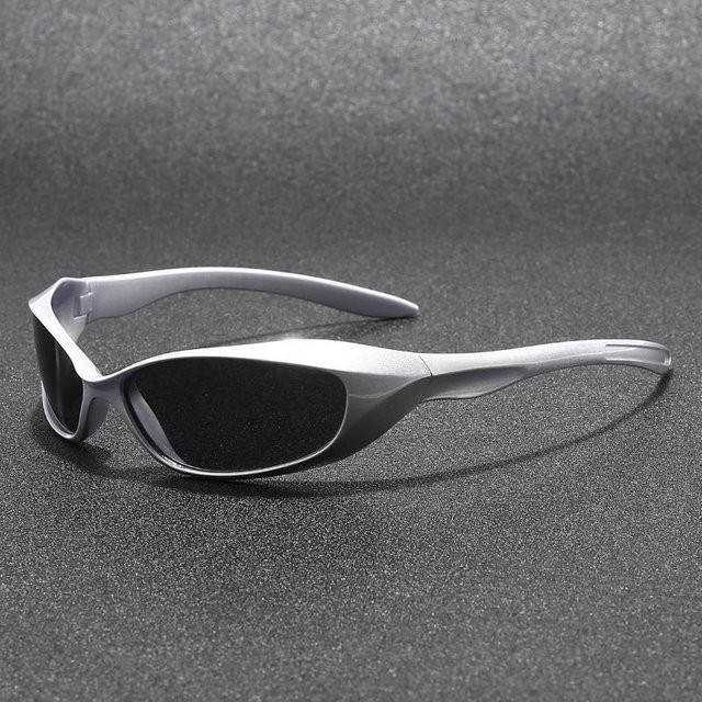 Candi Sport-Sonnenbrille, Unisex, Vollrand, Kunststoff, grau - Bild 1