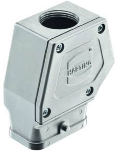 Harting Tüllengehäuse 19120080428 aus Zink in Silber - Bild 1