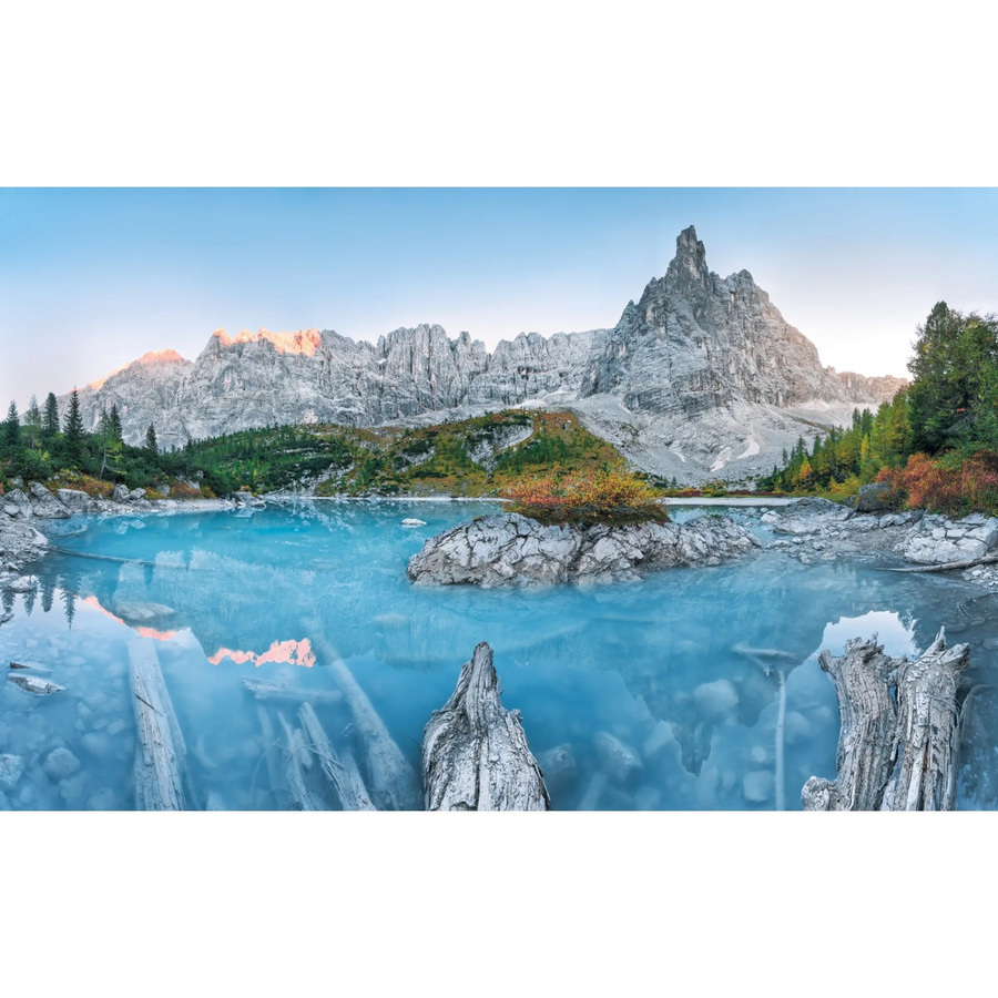 Komar Fototapete Vlies Alpine Treasure Multicolor B: 400 cm, H: 250 cm - Bild 2