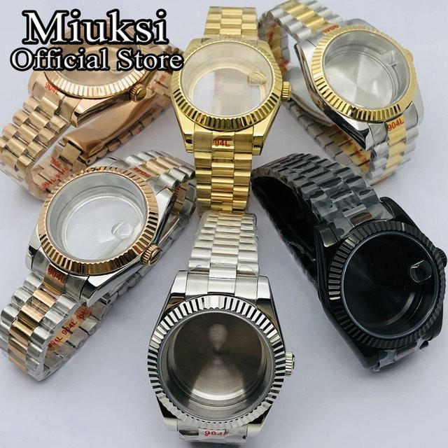 Miuksi Uhrengehäuse, Saphirglas, 36 mm/40 mm - Bild 1