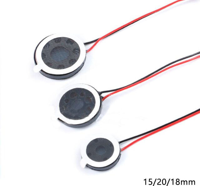 Si Tai&SH Kleiner runder Audio-Lautsprecher 8 Ohm 1W in Schwarz - Bild 1