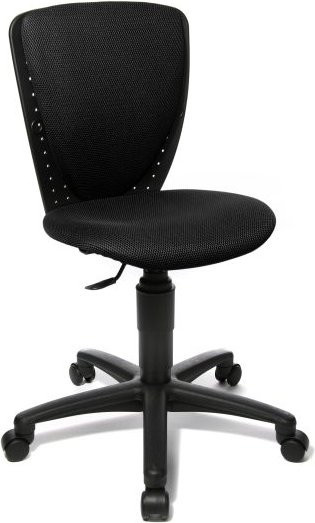 Topstar Kinderstuhl High S´Cool in Schwarz mit Polsterung und Rollen - Bild 1