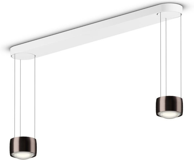Occhio Sento sospeso LED-Pendelleuchte mit Glas-Linse, warmweiß 2700K, höhenverstellbar 50-200 cm - Bild 1