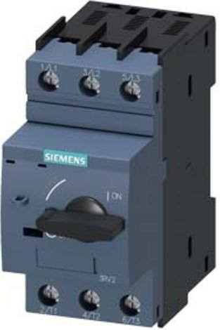 Siemens 3RV2311-1FC10 Leistungsschalter grau B/H/T: 4,5 x 9,7 x 9,7 cm - Bild 1