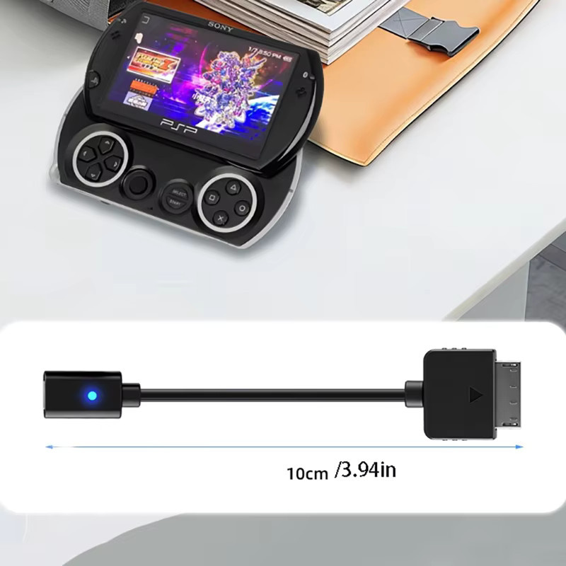 Sony USB-C Lade- und Datenkabel für PSP Go in Schwarz - Bild 3
