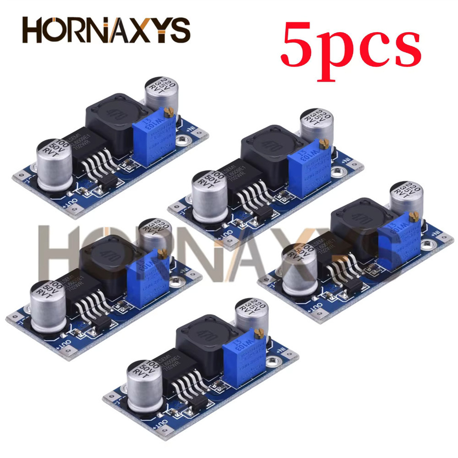 XL6009 4A Boost Converter Step Up Modul von HORNAXYS, Einstellbar 15W, 5-32V zu 5-50V DC-DC Netzteil Modul LM2577, Blau - Bild 3