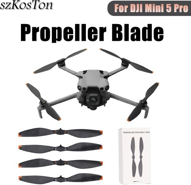 DJI Ersatzpropeller für Mini 5 Pro, geräuscharm und leichtes Drohnen-Zubehör - Bild 1
