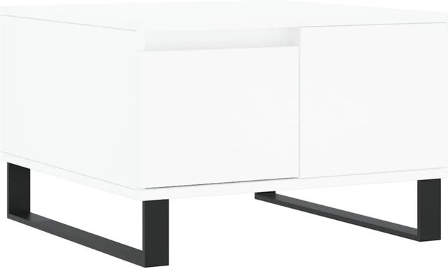 vidaXL Couchtisch modern in Weiß, quadratisch, B/T/H: 55 x 55 x 36,5 cm - Bild 1