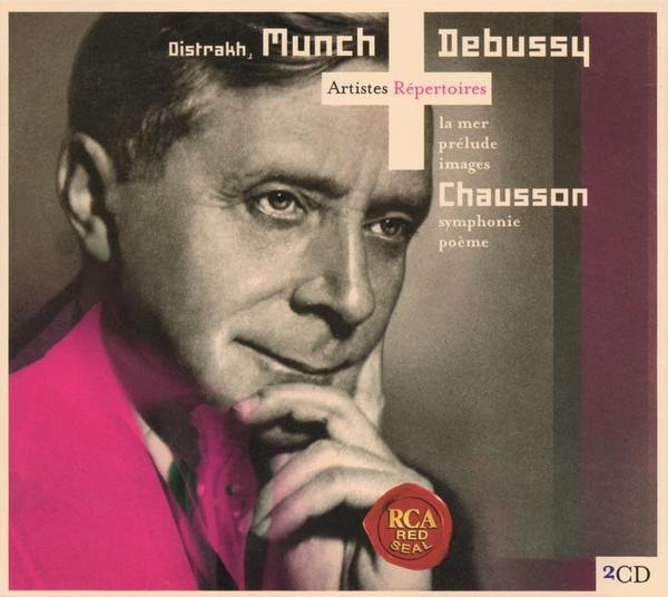 CD Debussy: La Mer, Bilder, Nocturnes mit Werken von Chausson, Dirigent Munch, RCA Red Seal, Klassik, Japanische Pressung, Grau/Mehrfarbig - Bild 1