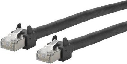 Metz Connect Ethernet Patchkabel Flex500 Outdoor RJ45, schwarz, 0,5 m - Bild 1
