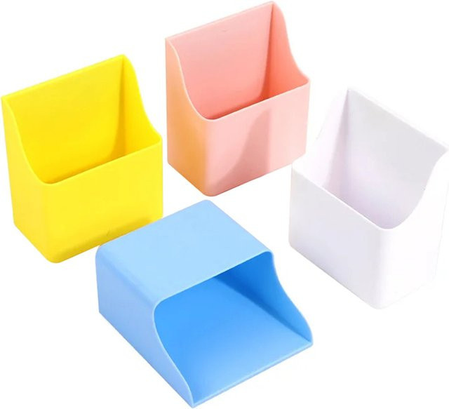 SD&HI Magnetische Kühlschrank Aufbewahrungsbox für Whiteboard-Stifte und Schreibwaren, Multicolour, Kunststoff - Bild 1