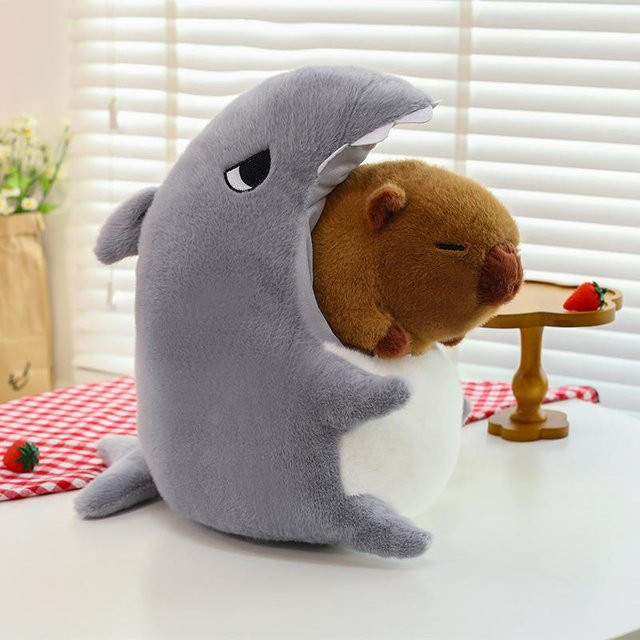 Yiran Health & Beauty Kapybara Puppe, Plüschtier, 50cm - Bild 1