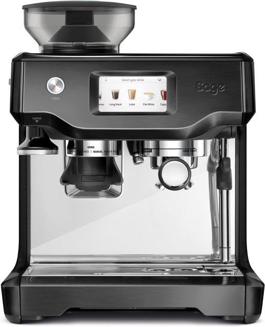 Sage Barista Touch Siebträgermaschine in Schwarz/Edelstahl mit Touch-Display und 2 l Wassertank - Bild 1
