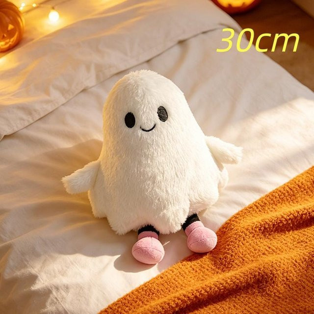 Yiran toy Halloween Geist Fledermaus Plüschtier, Weiß, Grau, Braun - Bild 1
