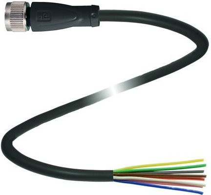 Pepperl+Fuchs 244084 Sensor-Aktor-Steckverbinder konfektioniert, 8 Polzahl, Schwarz, 40 m - Bild 1