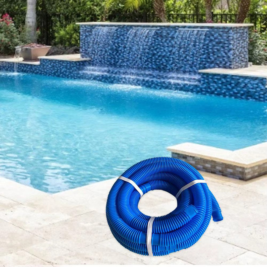 WALFRONT Flexibler Pool-Schlauch in Blau, 32 mm, UV-beständiges Wasserrohr für Chlor-Wasserpumpen - Bild 4
