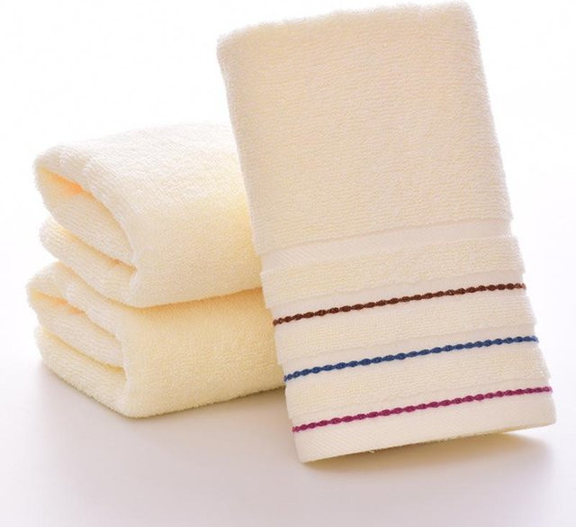 Yiran Furniture Gesichtswaschtuch aus reiner Baumwolle für Erwachsene, weich und wasserabsorbierend, B: 75 cm, H: 35 cm - Bild 1