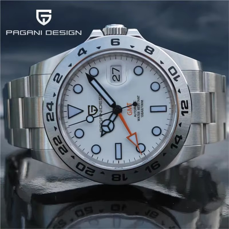 PAGANI DESIGN Armbanduhr Automatik, Edelstahl, 42 mm, Herren - Bild 2