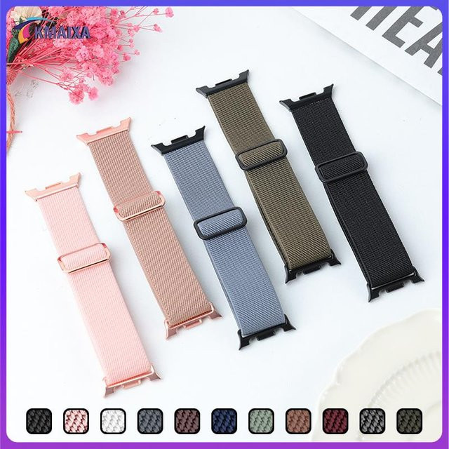 LCAPLE Uhrenarmband Samsung Galaxy Watch 8, Nylon, elastisch, klassisch - Bild 1