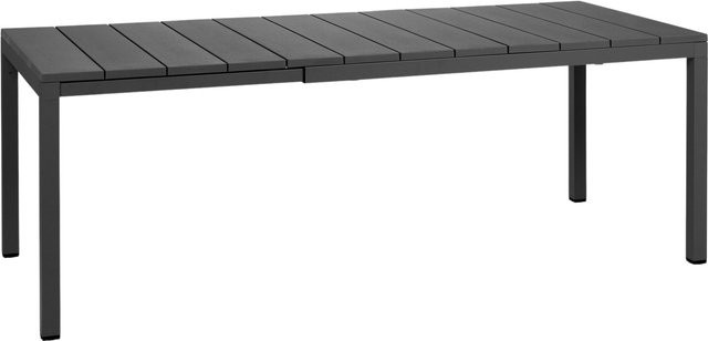 Nardi Rio Ausziehtisch Dureltop in Anthrazit aus Polypropylen und Aluminium für den Outdoor-Bereich - Bild 1