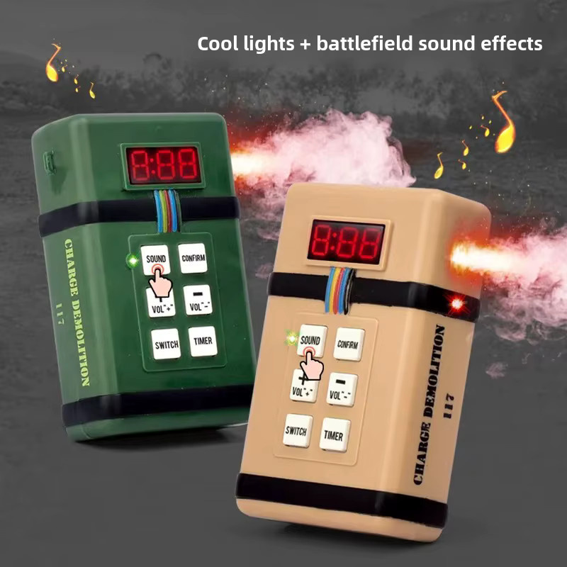 Taktische Explosive Pack Spielzeug, mit Rauch, Licht und Soundeffekten - Bild 1