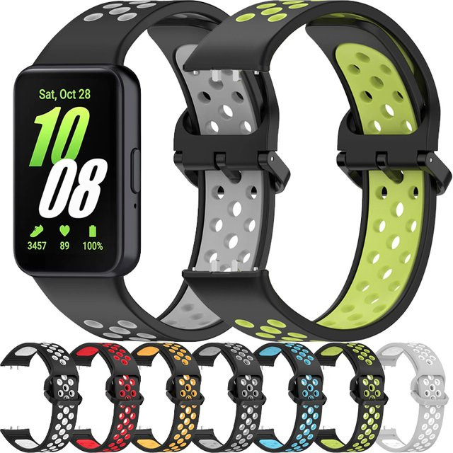 Samsung Uhrenarmband Silikon, multicolor, Unisex - Bild 1