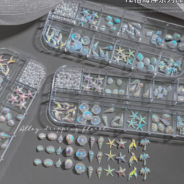 CHUNSHU Nagelkunst-Set, 12-teilig, 03pink, Unisex - Bild 1