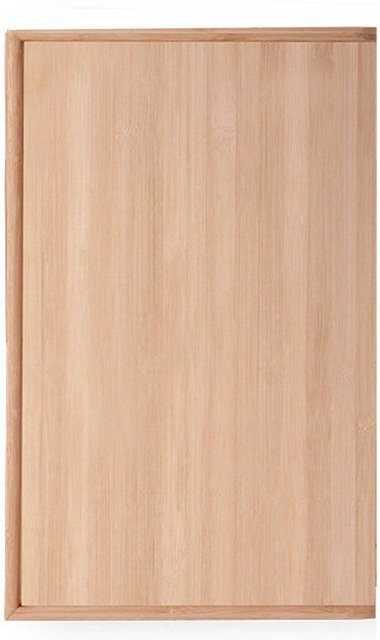 CosyHome Bambus Schneidebrett und Teigausrollbrett in Beige, rechteckig - Bild 1