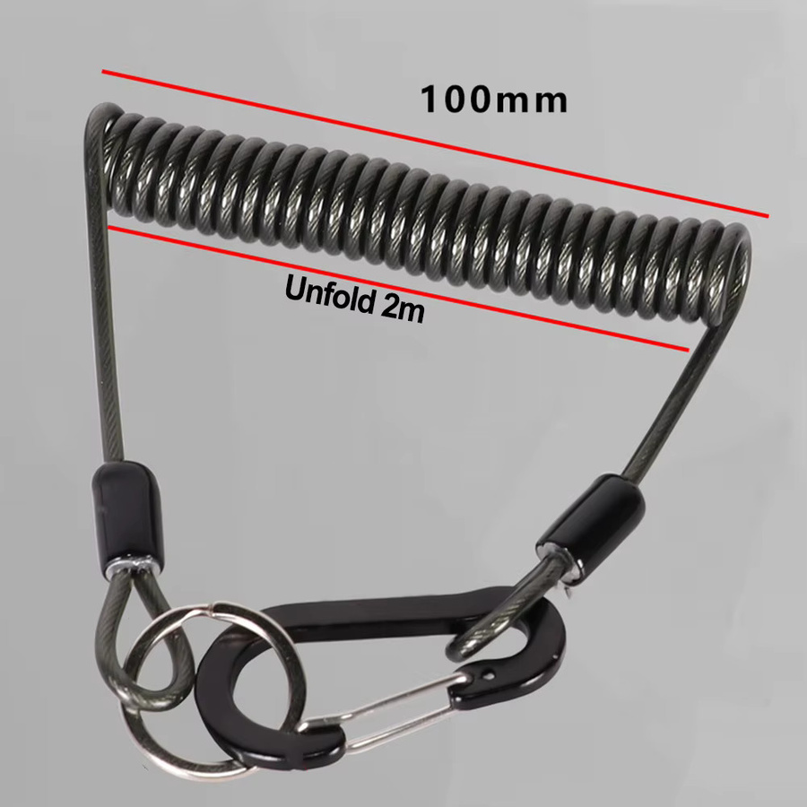 SPORTARC Schlüssel Lanyard, elastische Spule, Unisex - Bild 5