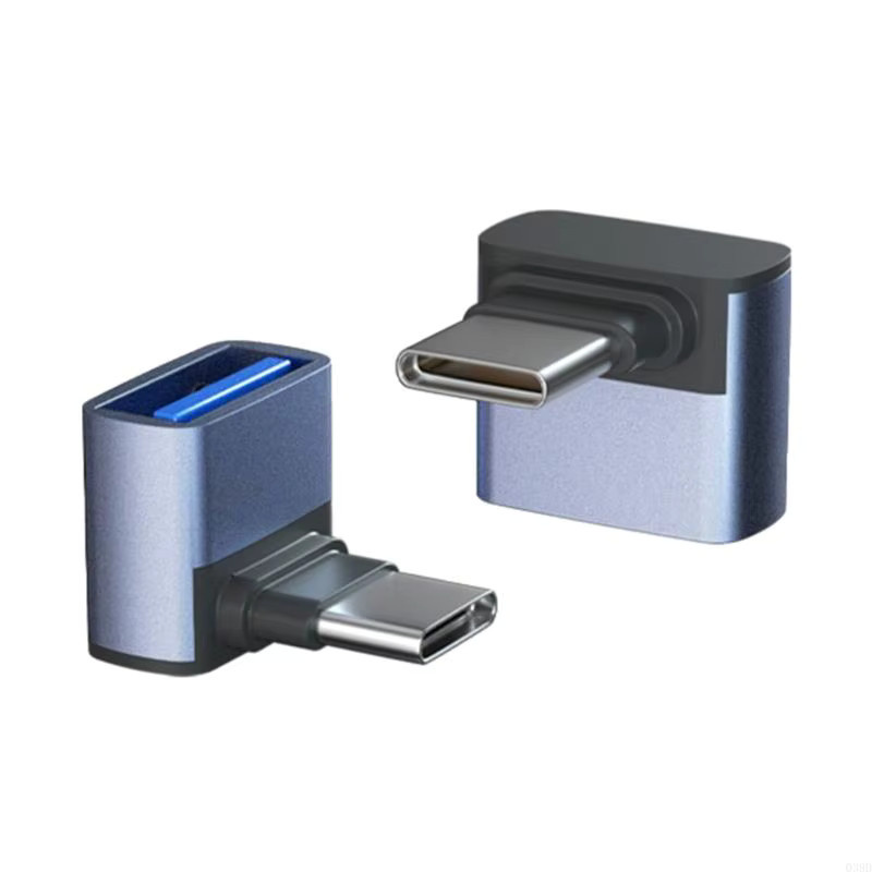 BEYONDSKY USB-C auf USB-A Adapter mit 90-Grad-Winkel, USB 3.0 Konverter mit 10 Gbit/s für PC, Laptop und Mobiltelefone - Bild 2