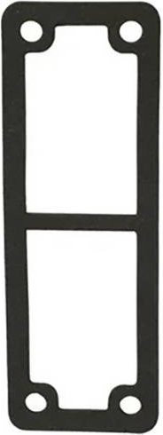 Fibox EK/ Solid Flanschdichtung aus EPDM in Schwarz, L x B x H: 138 x 48 x 2 mm - Bild 1
