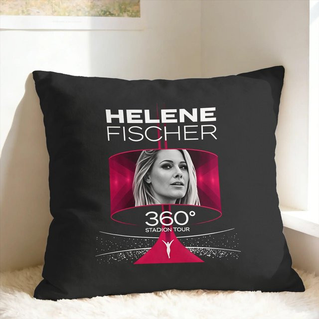 JMG Clothing Kissenbezug Helene Fischer 360° Stadiontour Design, B/B/B: 45 x 45 x 0 cm, Mehrfarbig - Bild 1
