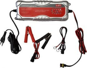 Batterieladegerät Smart 12/24 Volt in Silber - Bild 1