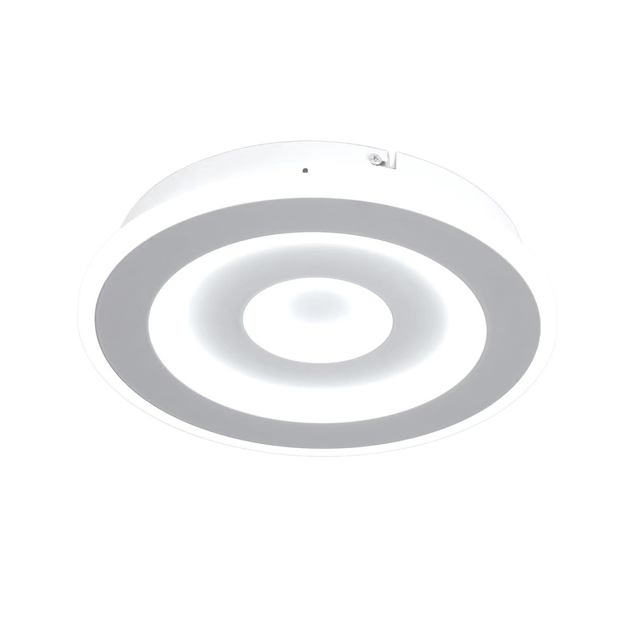 Moderne runde LED-Deckenleuchte von Riserva in Weiß mit 28 W für Wohnzimmer, Schlafzimmer, Küche, Flur und Badezimmer - Bild 2