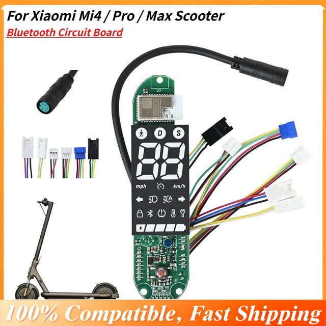 Xiaomi Bluetooth-Leiterplatte für Mi4 Pro Max Scooter Armaturenbrett LCD-Display PCB-Baugruppe 5-Pin - Bild 1