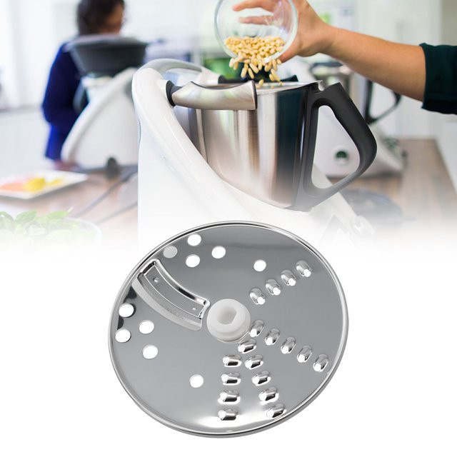 Vorwerk Spezialschneider aus Edelstahl 304 für Thermomix TM5 und TM6 in Silber - Bild 1