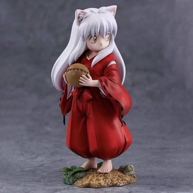 Bandai Inuyasha Actionfigur aus PVC-Harz als handgefertigtes Modell für Sammler und zur Desktop-Dekoration - Bild 1