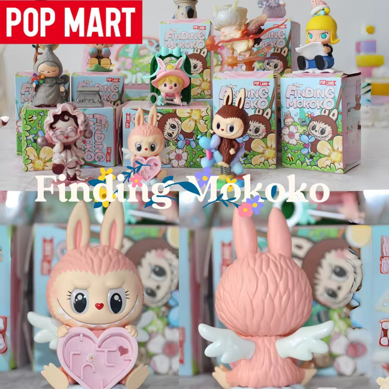 Pop Mart Mokoko Serie Guess Bag Blind Box Anime Figur in Pink als Deko-Ornament für deinen Schreibtisch - Bild 2