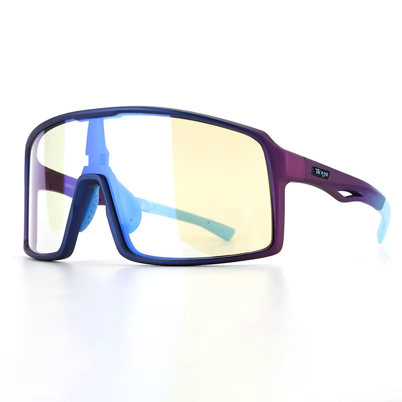 Singa Sportsonnenbrille, Vollrand, Wrap, Plastic - Bild 2