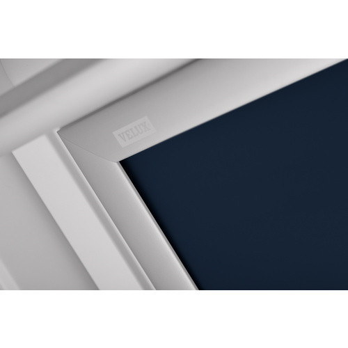 Velux Verdunkelungsrollo DKL Y35 1100S in Blau, thermoisolierend und aus Polyester - Bild 2