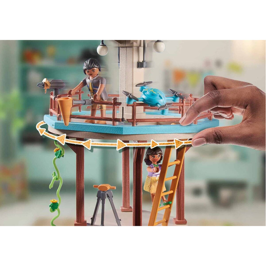 Playmobil Wiltopia Forschungsturm mit Kompass - Bild 3