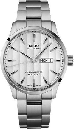 Mido Armbanduhr Automatik, Edelstahl, Weiß, 42 mm, Herren - Bild 1