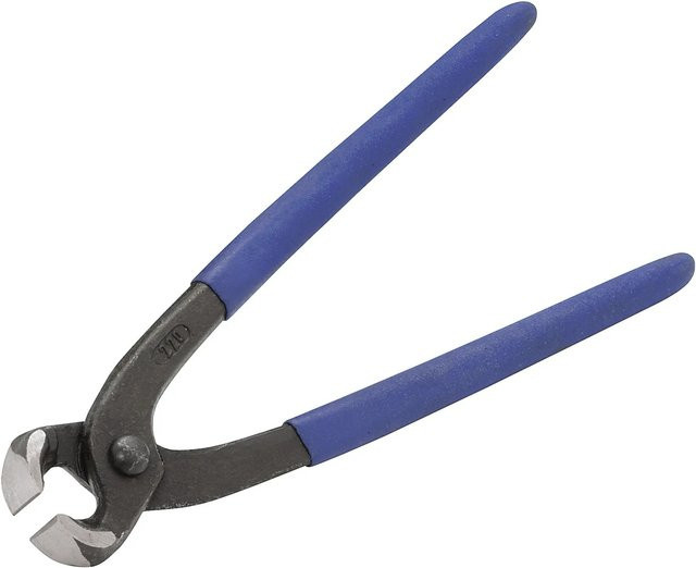 LUX-TOOLS Wasserpumpenzange aus gehärtetem Stahl in Blau, Länge: 220 mm - Bild 1